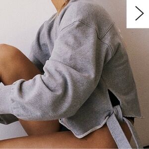 FP MOVEMENT Odette Side Ties Sweatshirt